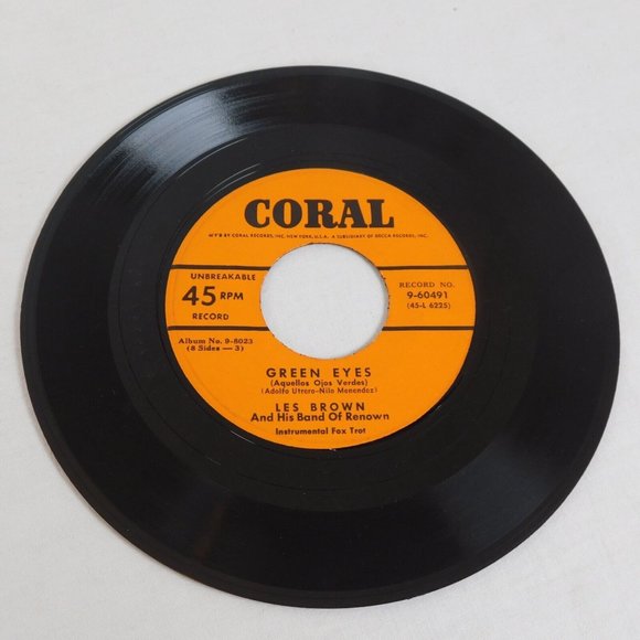 Over The Rainbow 1951 Les Brown 45 rpm 4 Record Set Coral Records Unbreakable - Picture 7 of 12
